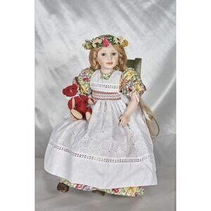 Anne Marie Doll 312/950 Pauline Bjonness JacobsenPorcelain signed on belly RARE